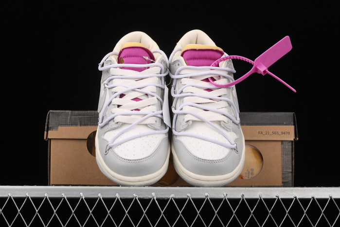 of nike dunk low 03 of 50 ow dm1602-118