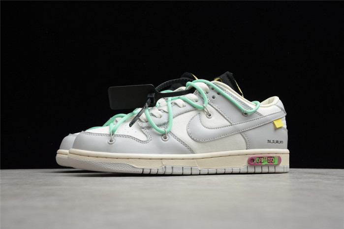 of nike dunk low 04 of 50 ow dm1602-114
