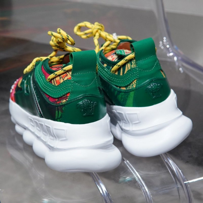 vse chain reaction green sneaker