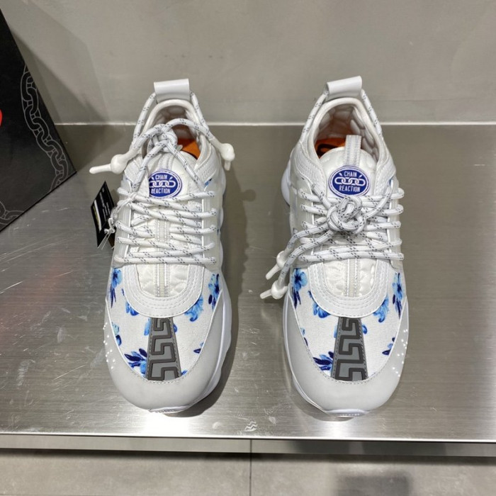 vse chain reaction white sneaker