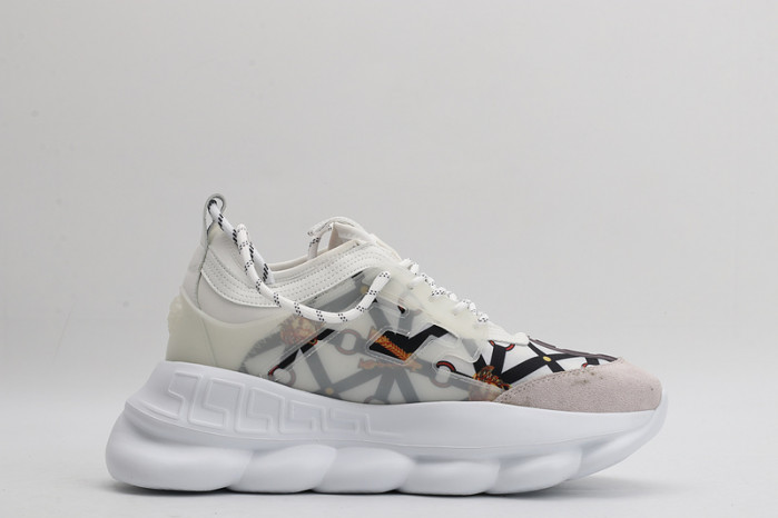 vse chain reaction white sneaker