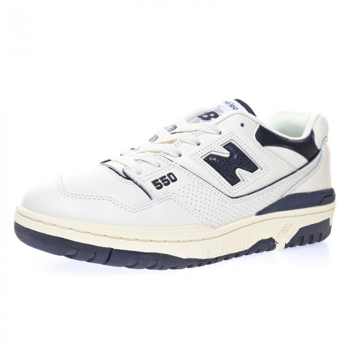new Ba1an*e 550 aime leon dore white navy bb550alf