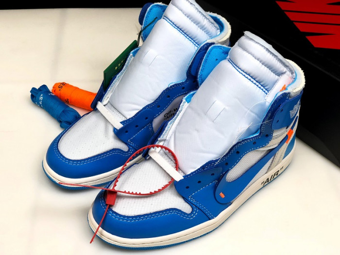 of air jordan 1 powder blue unc - aq0818-148