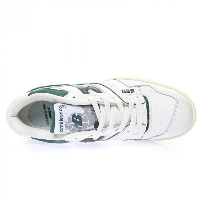 new Ba1an*e 550 aime leon dore white green bb550ald