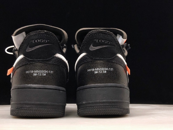 of nike air force 1 black - ao4606-001