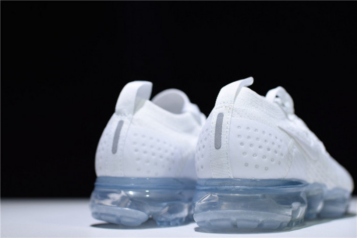 nike air vapormax flyknit 2 white pure platinum 942842-100