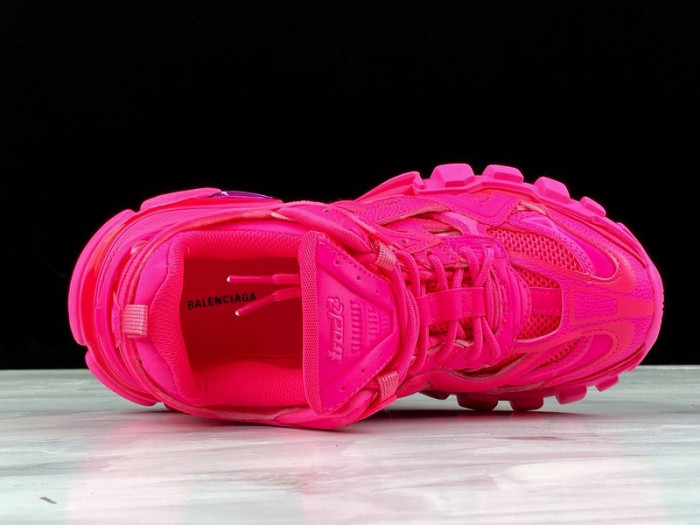 bl track trainers sneaker rose red h903p071