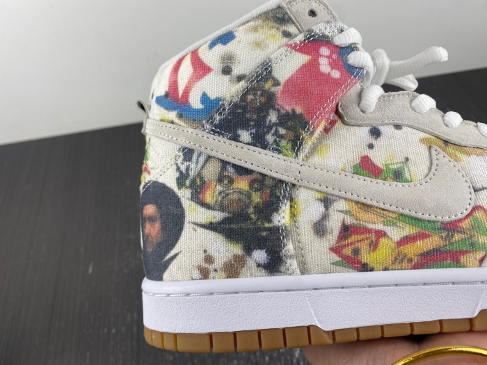 nike sb dunk high S*p*e rammellzee fd8779-100