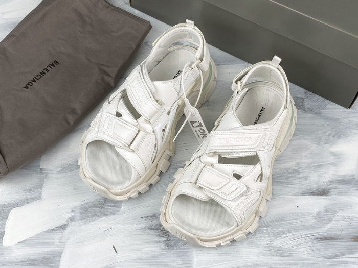 bl track trainers white sandal h903p80812