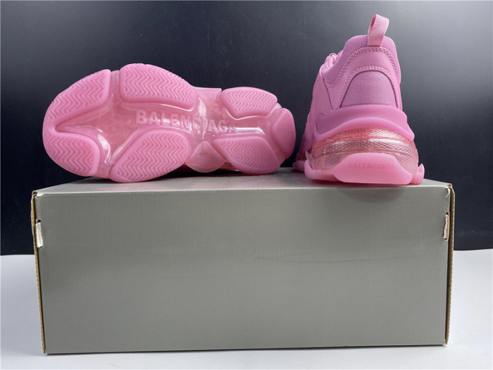 bl triple s trainers pink sneakers 92803
