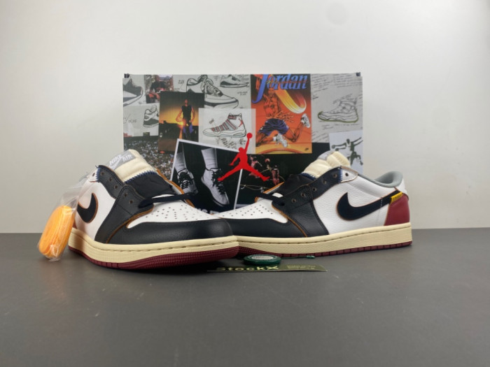 Air Jordan 1 Retro Low*fragment Design x Union HQ6998-106