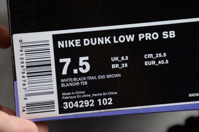 nike sb dunk low “trail” 304292-102